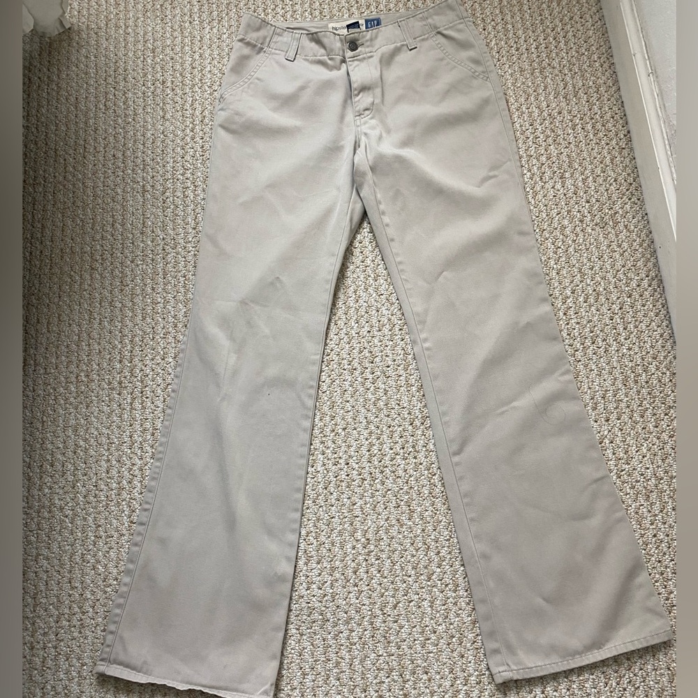 GAP | 100% Cotton Hipster Trouser Wide Leg Size 6 - Picture 13 of 14